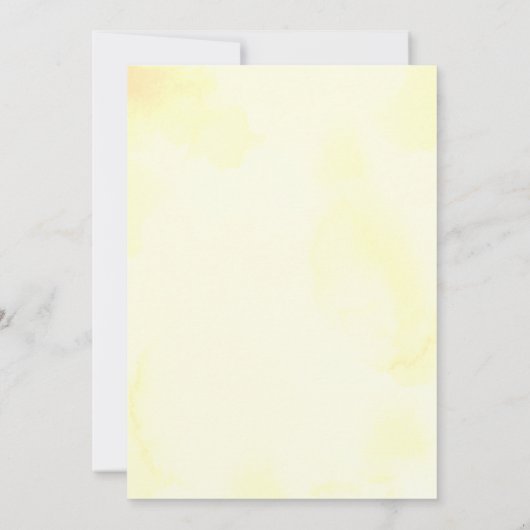 レモンウォーターモダンカ結婚ーの セーブザデート (裏面)