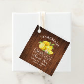 レモンウッドリモンチェロ感謝していスクエア フェイバータグ (インサイチュ)