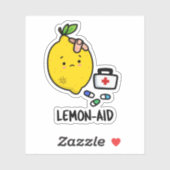 レモンエイドおもしろいファーストエイドレモンパン シール (シート)
