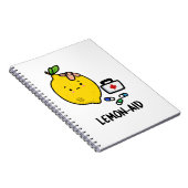 レモンエイド 面白い ファーストエイド レモン パン   ノートブック (右側)