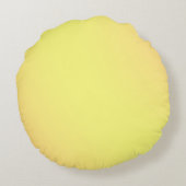 レモンオレンジのテクスチャカラー、ラウンドクッション ラウンドクッション (裏面)