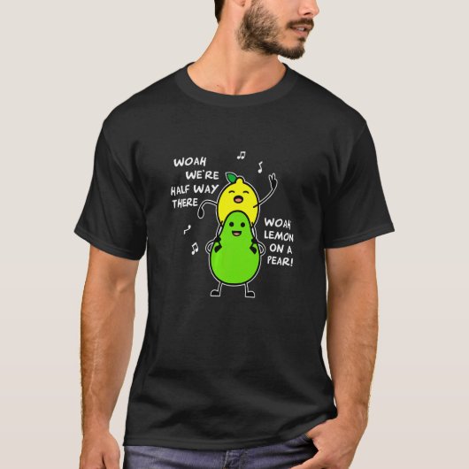 レモンオンザナシグルメ歌詞 Tシャツ (正面)