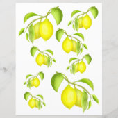 レモンオンザブランチ2スクラップブック紙 (正面)