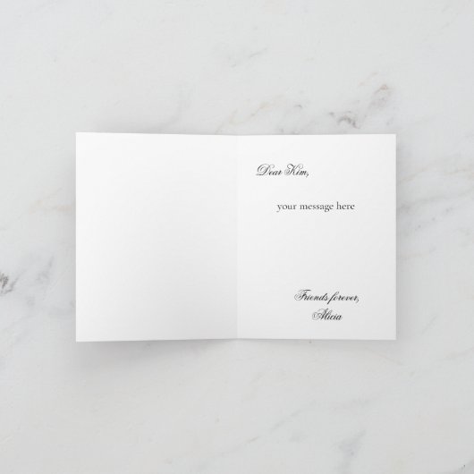 レモンカクテルは私のブライドメイド提案になる 案内状 (内部)