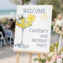 レモンカクテル 30歳の誕生日おめでとう