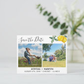 レモンカスタムズの写真が日付を救う 案内ポストカード (スタンド正面)