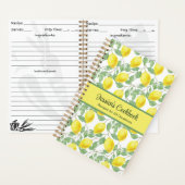 レモンカスタムズ付き料理本 ノートブック (内側)