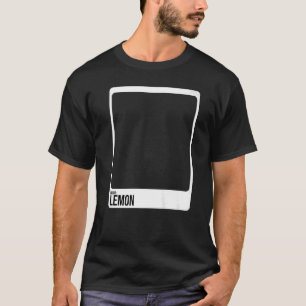 レモンカラー絵を描スウォッチ衣装ファミリーグループHa Tシャツ