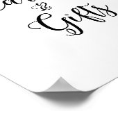 レモンカード&ギフトパーティーテーブルシトラス ポスター (角)