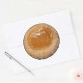レモンカードKolacheスタンプ ラウンドシール (封筒)