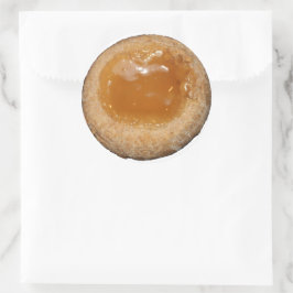 レモンカードKolacheスタンプ ラウンドシール