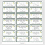 レモンガーデンホワイト結婚ズゲストアドレス シール<br><div class="desc">このレモンガーデン結婚ホワイトのゲストアドレスステッカーデザインは、あなたのエレガントまたは他の特別な機会のための美しい美しい審美性を作成する結婚ための素晴らしい選択である。洗練クラシックされたブラックタイポグラフィとシックな書道を持つ白いスタイルのトーンをモダン設定伝統的。濃いエメラルドの縁どグリーンと背景は洗練された美を加え、このコレクション全体に豪華な水彩画やフローラの緑の上品な装飾が施されている。私たちの製品と同様にもし、質問や支援が必要な場合は、このデザイン、お願い頼し!</div>