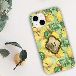 レモンガーデンモノグラムケース Case-Mate iPhone 14ケース