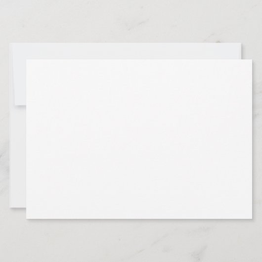 レモンガーデン横コンテンポラリーブライダルシャワー 招待状 (裏面)