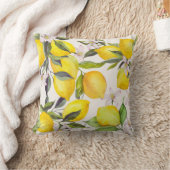 レモンガーデン装飾用クッション クッション (ブランケット)