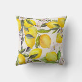 レモンガーデン装飾用クッション クッション (裏面)