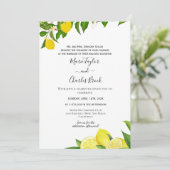 レモンガーデン　ウェディング　ご招待 招待状 (スタンド正面)