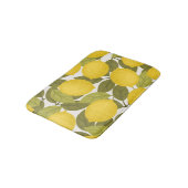 レモンガーデン:ヴィンテージ無端壁紙 バスマット (アングル)