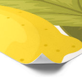 レモンガーデン：ヴィンテージ無端壁紙 ポスター (角)