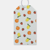 レモンギフトパーソナライズされたラベルお気に入りエンクロージャ ギフトタグ (裏面)