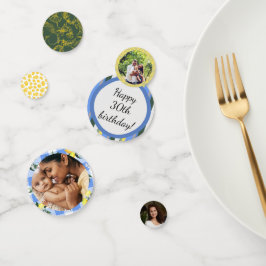 レモンギンガム&ブルーサマー コンフェッティ