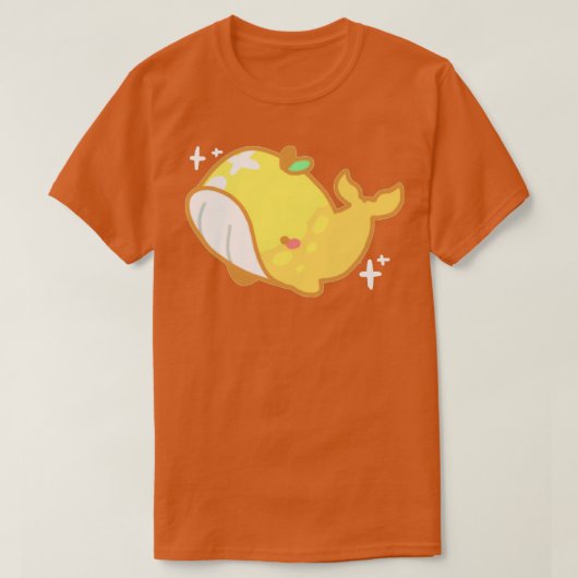 レモンクジラ Tシャツ (デザイン正面)
