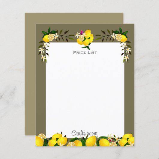 レモンクラフトアッシュグレー (正面/裏面)