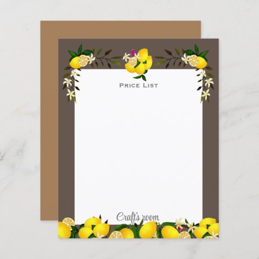 レモンクラフトアッシュグレー (正面/裏面)