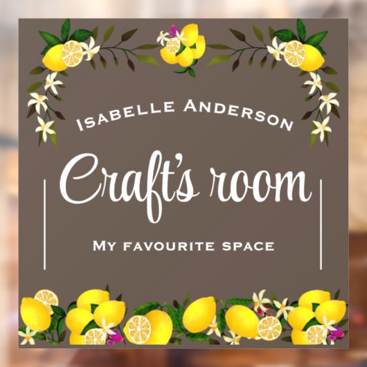 レモンクラフトブラウン ウィンドウサイン (シート2)