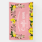 レモンクラフト ピーチ 横断幕 (縦)