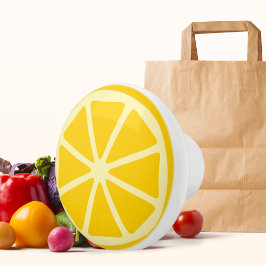 レモンクールフルーツキッチンデコ セラミックノブ