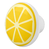 レモンクールフルーツキッチンデコ セラミックノブ (右)