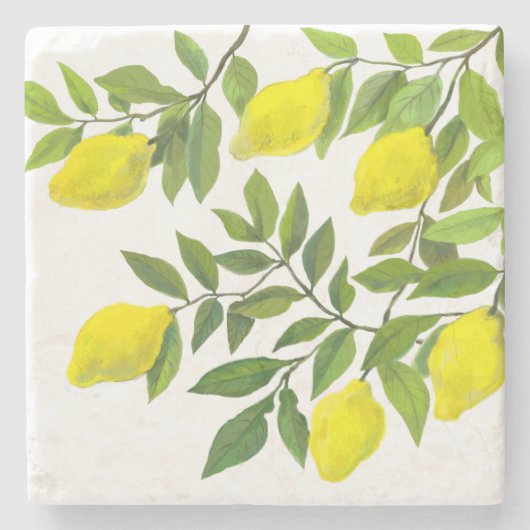 レモングラスのコースター ストーンコースター (正面)