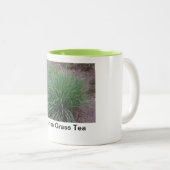 レモングラスカリブのな方法….ブッシュの茶のコップ ツートーンマグカップ (正面右)