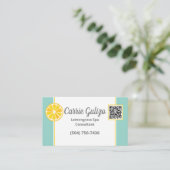 レモングラススパ名刺 名刺 (スタンド正面)