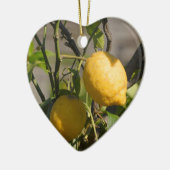 レモングラフィスペインのックス セラミックオーナメント (左)