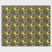 レモングラフィスペインのックス ラッピングペーパー (フラット)