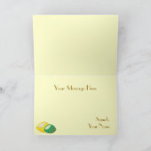 レモングリーティングカード カード (内部)