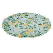 レモングリーンウォーター色：シームレスロマンス カッティングボード (角)