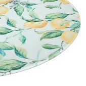 レモングリーンウォーター色：シームレスロマンス カッティングボード (角)