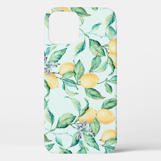 レモングリーンウォーター色：シームレスロマンス Case-Mate iPhoneケース (裏面)