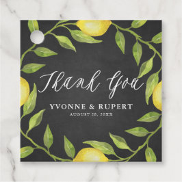 レモングリーンリース結婚シャルボードサンキュー フェイバータグ