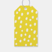 レモングリーンリーベビーシャワーありがとう ギフトタグ (裏面)