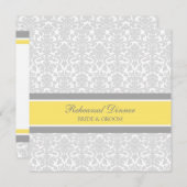 レモングレーダマスクリハーサルディナーパーティー 招待状 (正面/裏面)