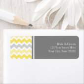 レモングレ結婚ーのカスタム差出人住所ラベル ラベル (インサイチュ)