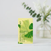 レモングローブエレガンス：イチョウ離れの花 名刺 (スタンド正面)