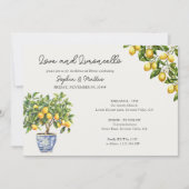 レモングローブラブ&リモンチェロリハーサルディナー 招待状 (正面)