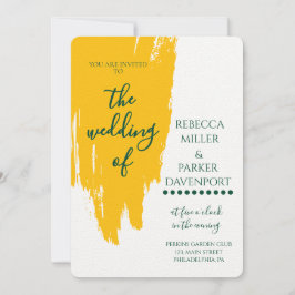 レモングローブロマンス結婚式招待状 招待状