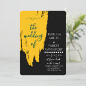 レモングローブロマンス結婚式招待状 招待状 (スタンド正面)