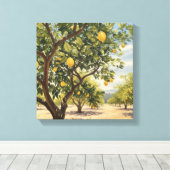 レモングローブ キャンバスプリント (インサイチュ (ウッドフロア))